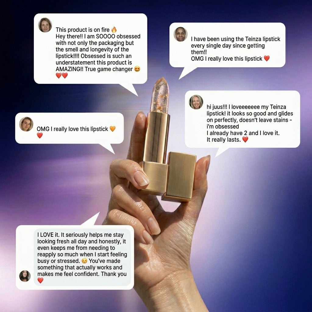 Teinza Signature - pH-Adaptive Color-Changing Lipstick